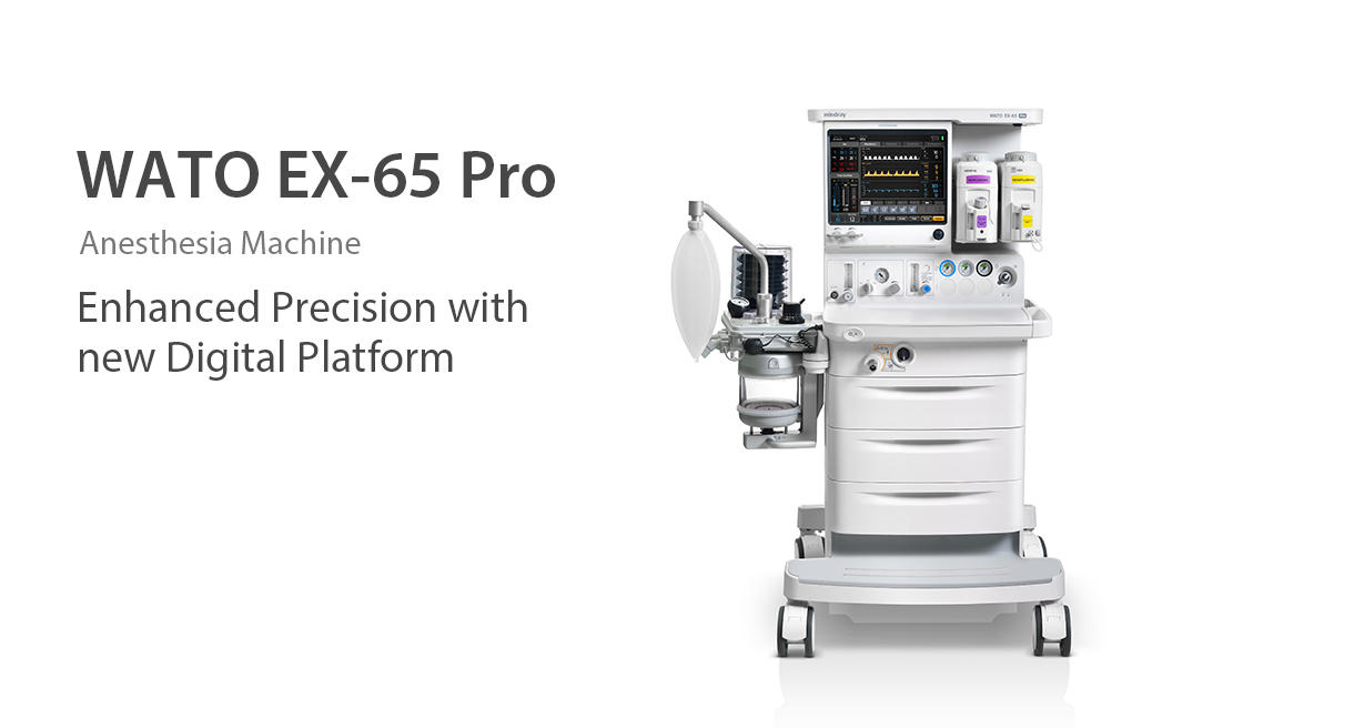 WATO EX-65 Pro Anesthesia Machine Manufacturers India